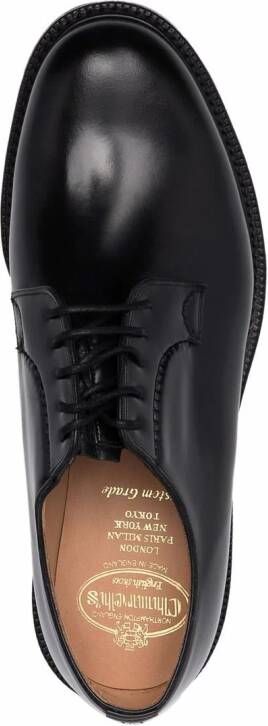 Church's Leren derby brogues Zwart