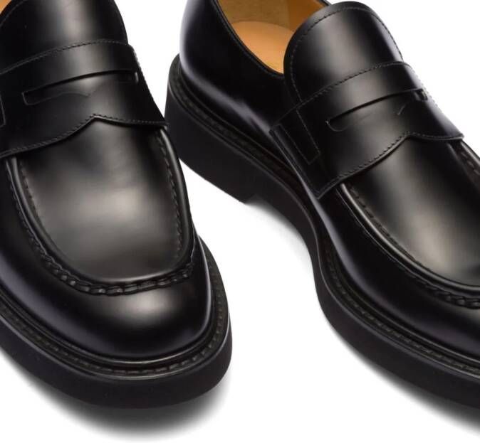 Church's Leren handschoenen Zwart