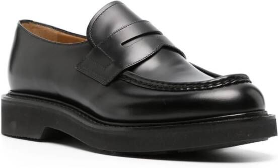 Church's Leren loafers Zwart