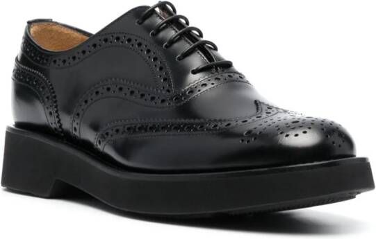 Church's Leren Oxford schoenen Zwart