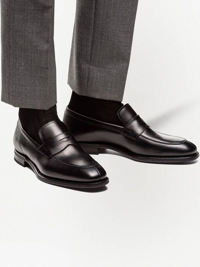 Church's Parham leren loafers Zwart