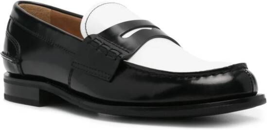 Church's Pembrey leren loafers Zwart