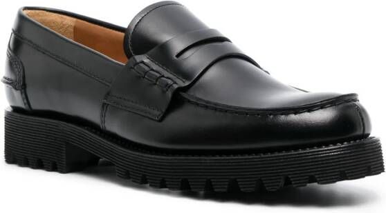 Church's Pembrey leren loafers Zwart