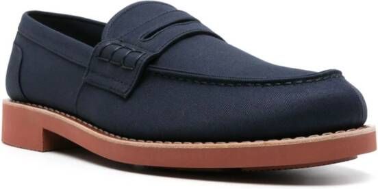 Church's Pembrey loafers van twill Blauw