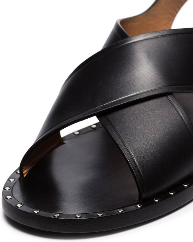 Church's Rhonda gekruiste sandalen Zwart