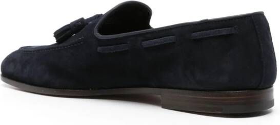 Church's Suède loafers met kwastje Blauw