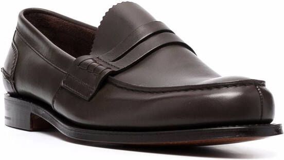 Church's Tunbridge leren loafers Bruin