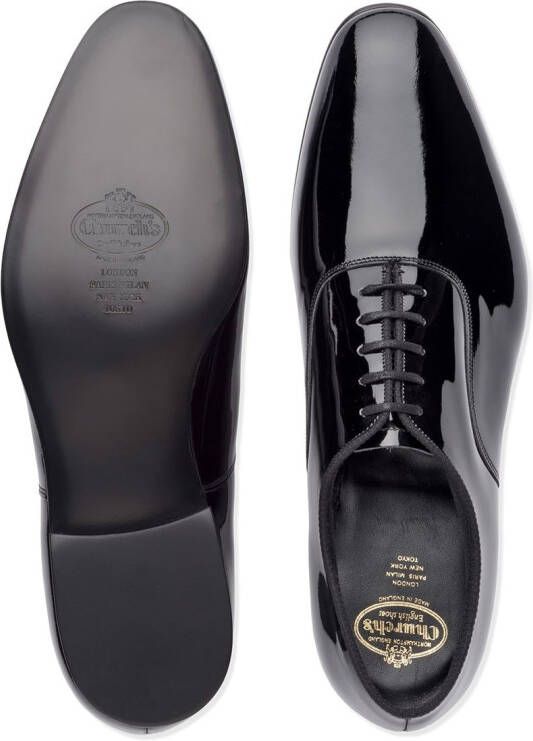 Church's Whaley lakleren Oxford schoenen Zwart
