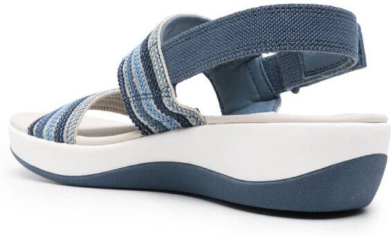 Clarks Arla Stroll sandalen Blauw