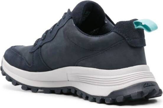 Clarks ATL Trek Free WP nubuck sneakers Blauw