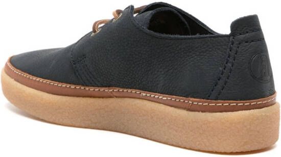 Clarks Clarkwood nubuck sneakers Blauw