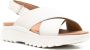 Clarks DashLite Wish leren sandalen Wit - Thumbnail 2