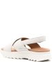 Clarks DashLite Wish leren sandalen Wit - Thumbnail 3