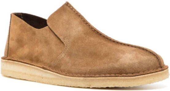 Clarks Desert Mosier suède loafers Bruin