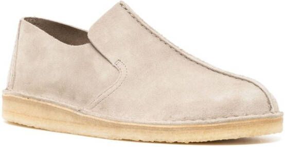 Clarks Desert Mosier suède loafers Grijs