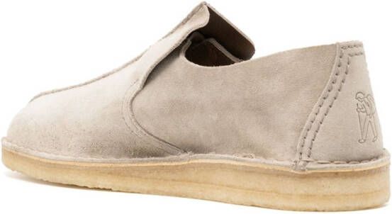 Clarks Desert Mosier suède loafers Grijs