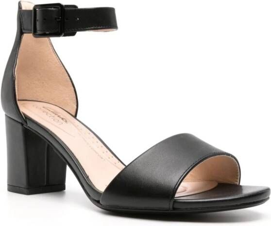 Clarks Adele leren sandalen Zwart