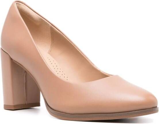 Clarks Freva leren pumps Roze