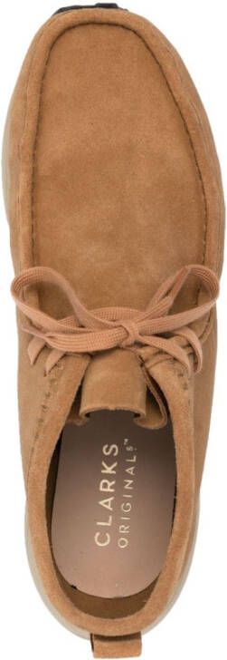 Clarks Originals Chunky enkellaarzen Bruin