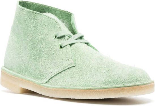Clarks Originals Desert laarzen Groen