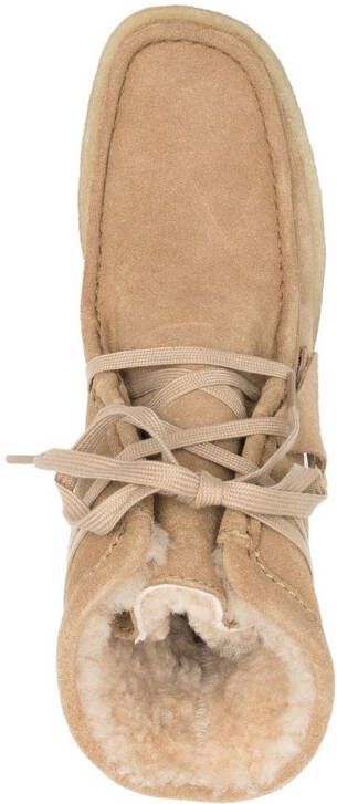 Clarks Originals Enkellaarzen met veters Beige