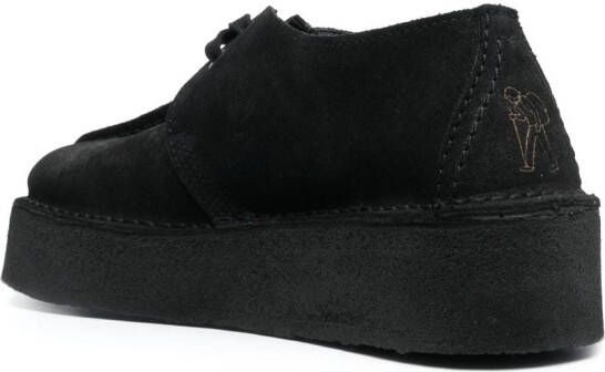Clarks Originals Leren sneakers Zwart