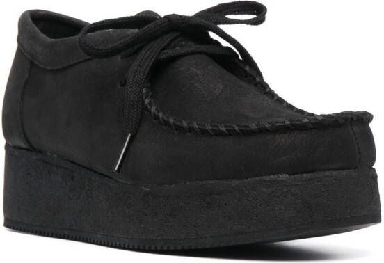 Clarks Originals Schoenen met plateauzool Zwart