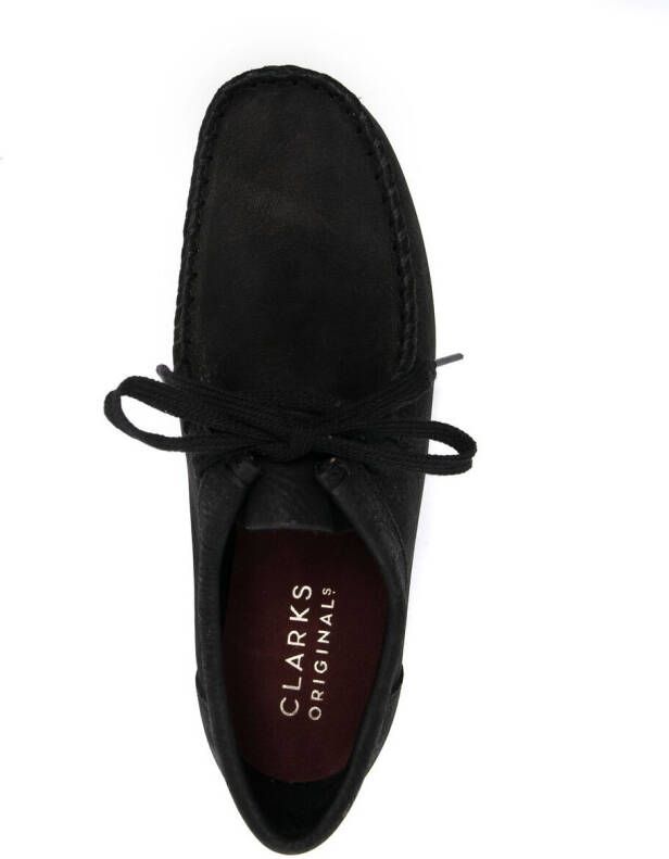 Clarks Originals Schoenen met plateauzool Zwart