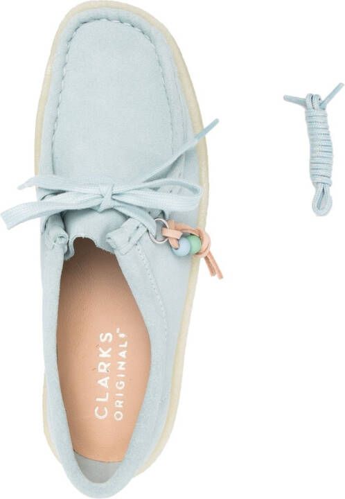 Clarks Originals Suède loafers Blauw