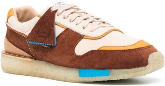 Clarks Originals Sneakers met colourblocking Beige