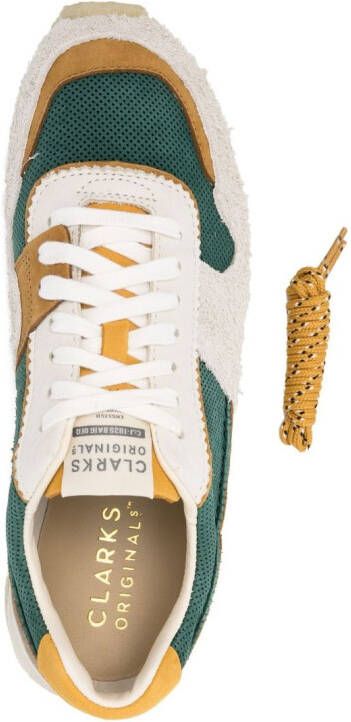 Clarks Originals Sneakers met colourblocking Bruin