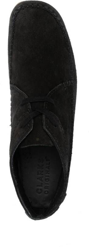 Clarks Originals Suède enkellaarzen Zwart