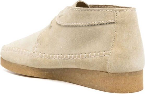 Clarks Originals Suède veterlaarzen Beige