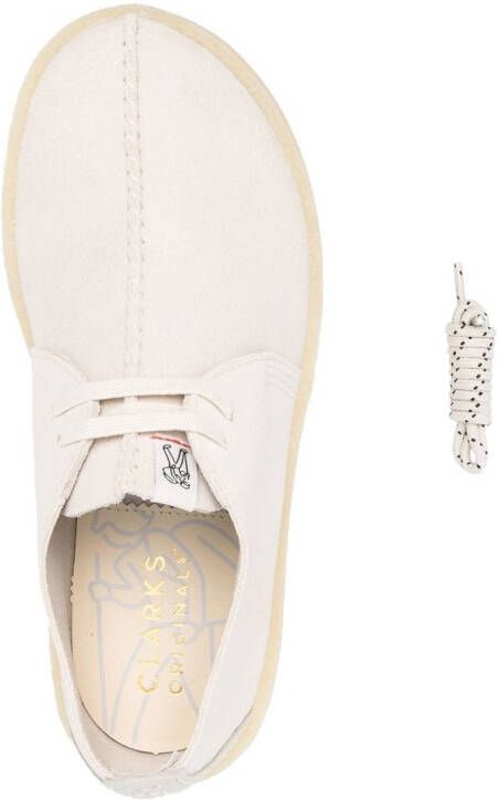Clarks Originals Trek Cup derby veterschoenen Beige