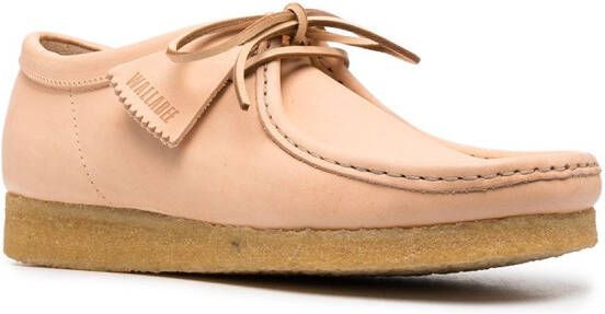 Clarks Originals Veterschoenen met kenmerkend label Beige