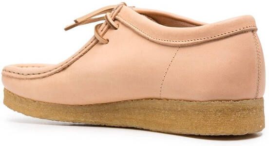 Clarks Originals Veterschoenen met kenmerkend label Beige