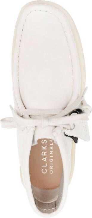 Clarks Originals Wallabee enkellaarzen Wit