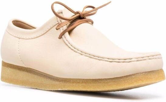 Clarks Originals Wallabee leren schoenen Beige