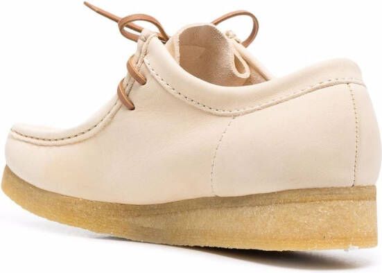 Clarks Originals Wallabee leren schoenen Beige