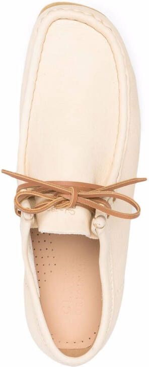 Clarks Originals Wallabee leren schoenen Beige