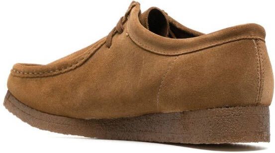 Clarks Originals Wallabee suède loafers Bruin