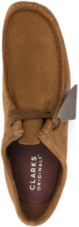 Clarks Originals Wallabee suède loafers Bruin