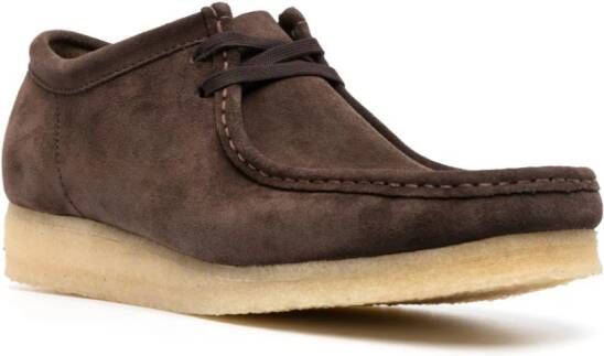 Clarks Originals Wallabee suède loafers Bruin