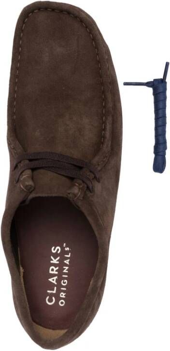 Clarks Originals Wallabee suède loafers Bruin