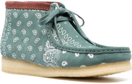Clarks Originals Wallabee veterlaarzen Groen