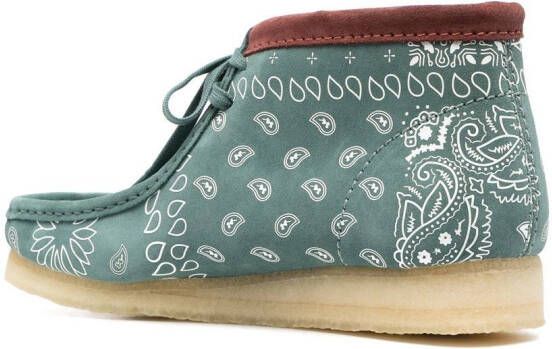 Clarks Originals Wallabee veterlaarzen Groen