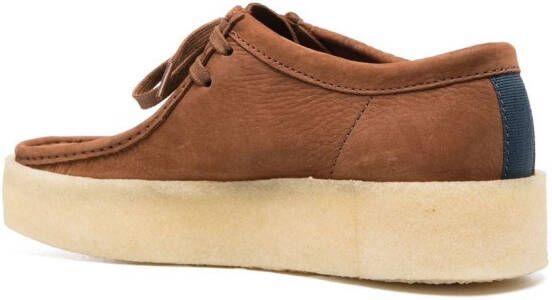 Clarks Originals Wallabee veterschoenen Bruin