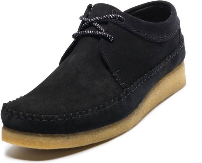 Clarks Originals Weaver veterschoenen Zwart