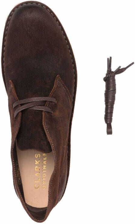 Clarks Suède desert boots Bruin