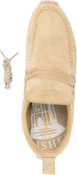 Clarks Suède loafers Beige